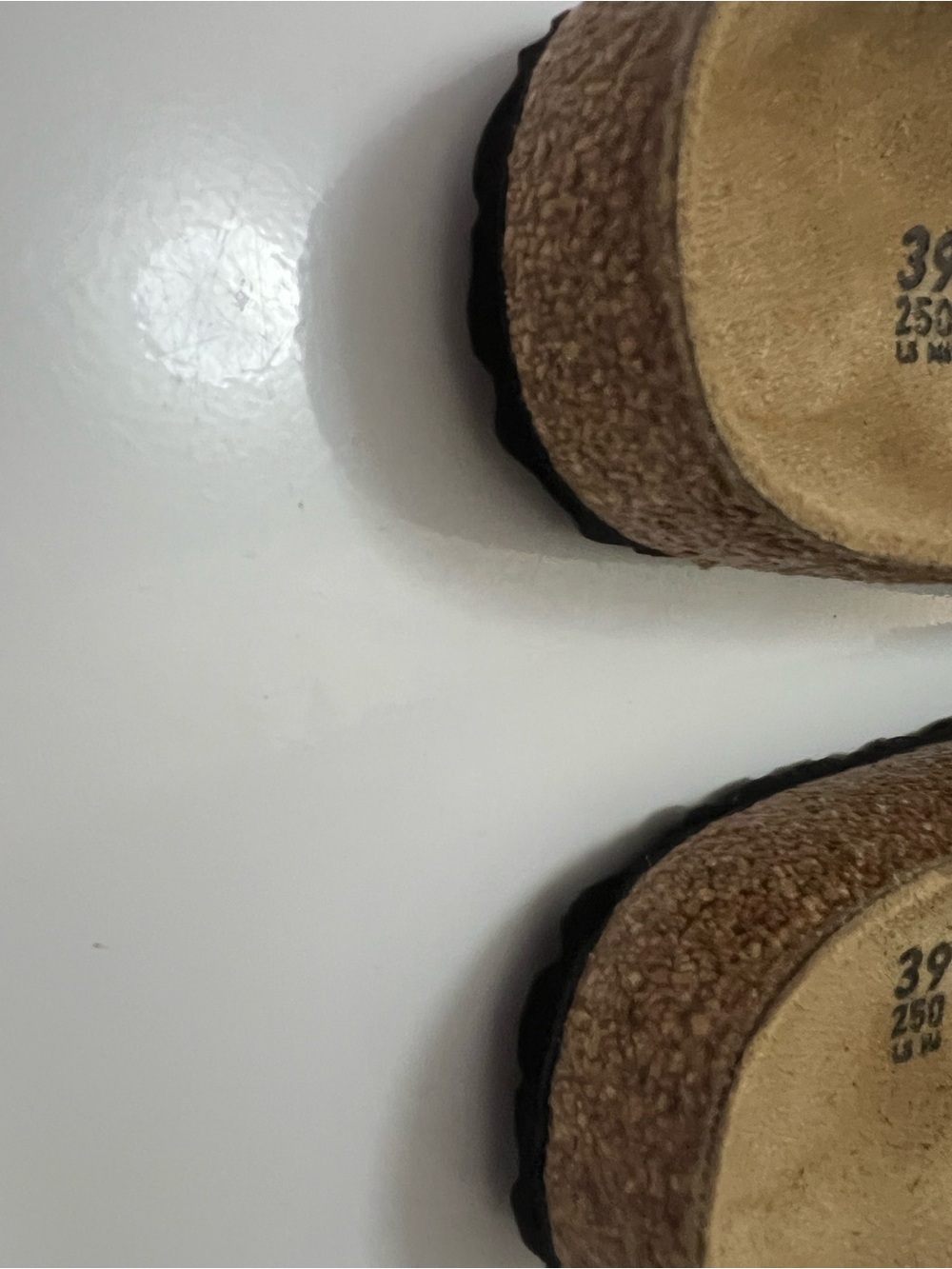 Birkenstock Women's Blush Single Strap Sandals with Gold Buckles - Picture 11 of 11